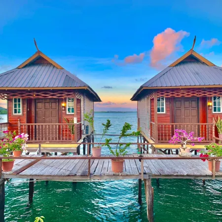 Parapat water village