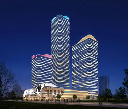 Yiduo Hotel (Xi'an Qujiang University of Science and Technology Metro Branch) Отели рядом с достопримечательностью «Xi'an University of Technology (West Area)»