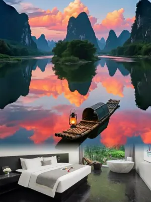 Dream Residence Yangshuo Hot Spring Resort Hotel (Ten Mile Gallery Yulonghe Branch)