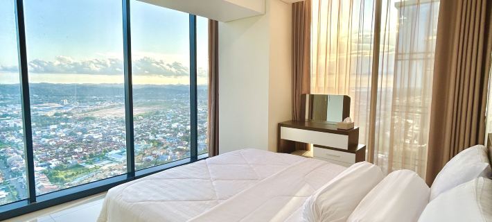 53rd Floor, 2 Br, Netflix, Apt with View by Sky Hotels in Batam Center