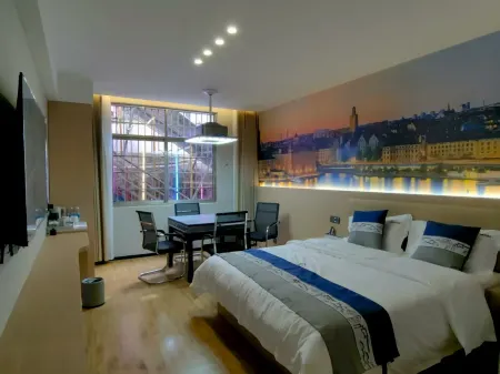 Jiayue Business Smart Hotel Отели рядом с достопримечательностью «Cengong Longyi Tianjie Pedestrian Street»