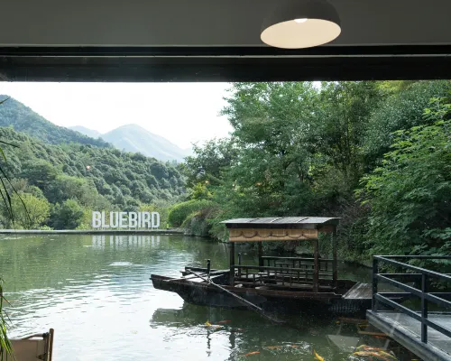 Zhuyinxing · Muyun Valley Stream Swing Boutique Inn تناول الطعام Photos