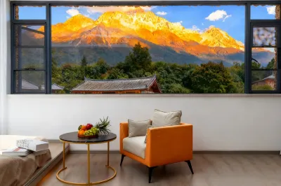 Listening to the wind · Courtyard Green Forest Rizhao Jinshan View Inn (Yulong Snow Mountain) Hotels in Yulong Snow Mountain Scenic Area