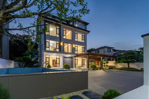 Anji Xinyu Creek Courtyard XINYU · Stream Tracing Swimming Pool Family Vacation Boutique Stay - ห้องครัว