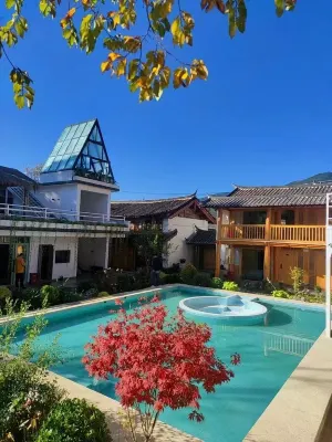 Watch the mountains with you·Designer 180° view of the snow-capped mountains 문해(원하이) 주변 호텔