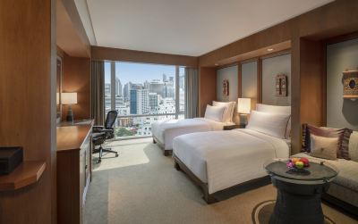 デラックス ツインルーム コンラッド・バンコクの写真