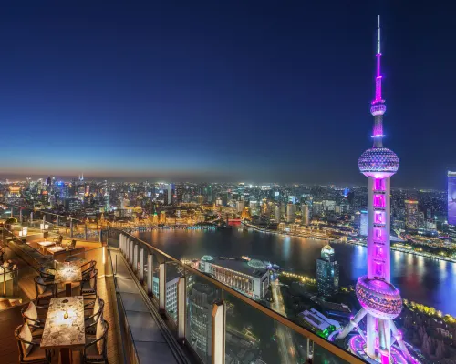 上海浦東麗思卡爾頓飯店 上海住宿飯店