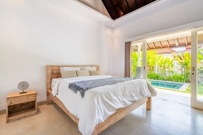Special Nyepi Offer! Jungle Amaranth Villa Canggu – Exclusive 3BR Retreat with Pool الغرف Photos