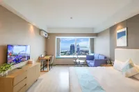 Qingdao Meitu Seaview Resort Apartment (Convention and Exhibition Center Shilaoren Bathing) - Bjergudsigt