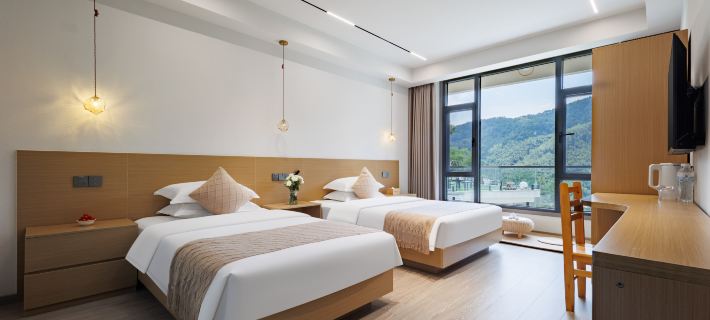 Tianzhu Mountain Bamboo Forest Homestay Hotels in Qianshan