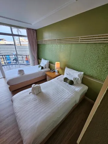 ห้องเตียงทวิน มีระเบียง