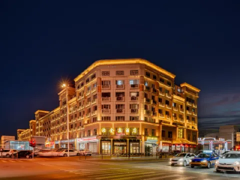 金泉ホテル（フフホト西龍王廟地下鉄駅） 烏蘭夫紀念館周辺のホテル