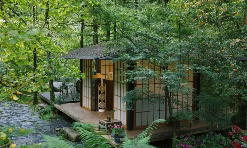 Qingcheng Mountain is not staying. Jiuzhi Forest Private Tang Homestay