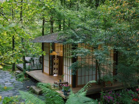 Qingcheng Mountain is not staying. Jiuzhi Forest Private Tang Homestay