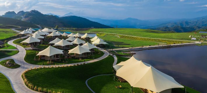 Cloudland Starry · Wild Luxury Tent Villa Hotels in Tengchong