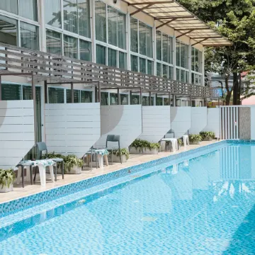 Full Stop Pool Villa Don Mueang Отели рядом с достопримечательностью «Таиланд Поуст»