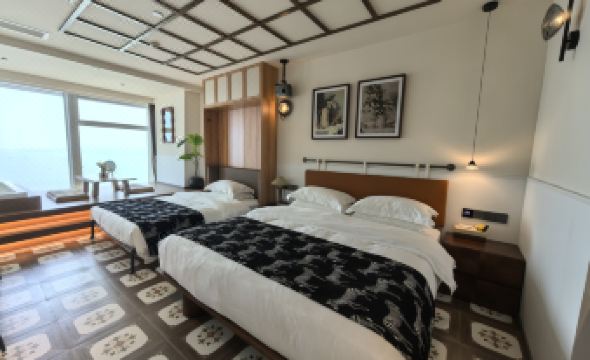 Xiamen Blue Shark Sea View Hotel Apartment (Shimao Twin Towers Branch)