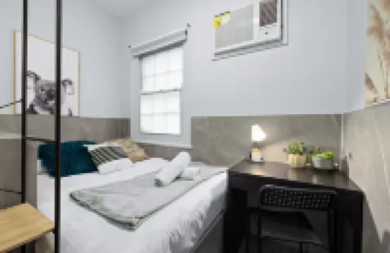 Prime Rooms w/ AC - Seconds to Central CBD - Shared Bathroom