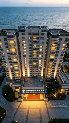 Floral · Lanhai Designer Hotel (Weihai International Bathing Beach Huoju 8th Street Branch) - Swimmingpools