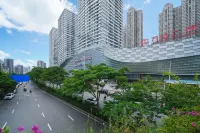 Yueshe Art Apartment (Foshan Qiandeng Lake Wanda Plaza) Hotéis em Nanhai Center