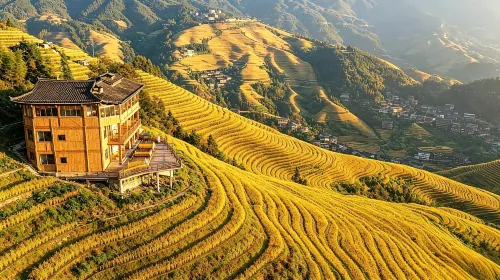 龍脊印象全景美宿（龍脊金坑梯田二號觀景台店） - 宠物友好