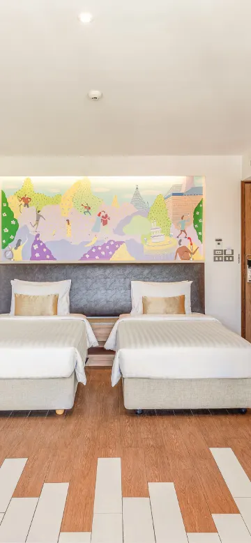 ห้องดีลักซ์ วิวสระน้ำ