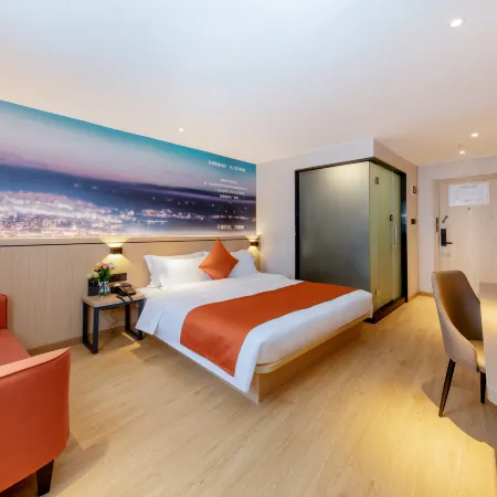 Wanjiaxuan Hotel (Shenzhen North Railway Station Putian Huawei Base Branch) Отели рядом с достопримечательностью «Штаб-квартира компании Huawei»