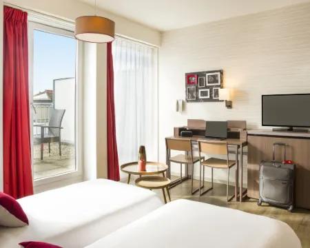 アパートホテル アダージョ バーゼル シティ バーゼルのホテル