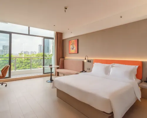 Elong ME Hotel (Zhuhai North Railway Station Changyuan Science and Technology Park) Zimmer Photos