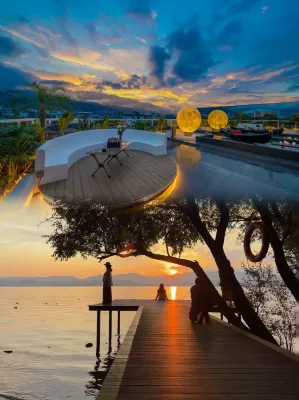 Dali Cloud Small Building Homestay 타이허청 주변 호텔