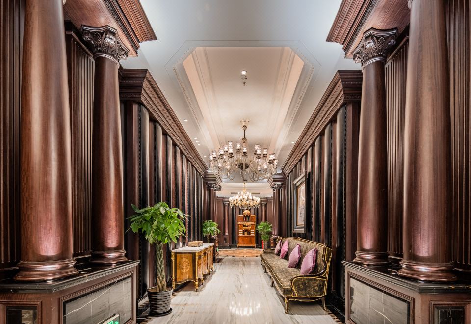 오리엔탈 파리 걸스 유스 호스텔의 복고풍 인테리어