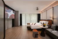 ドアランドVホテル（成都火車東駅緑地468） 三聖花郷荷塘月色周辺のホテル