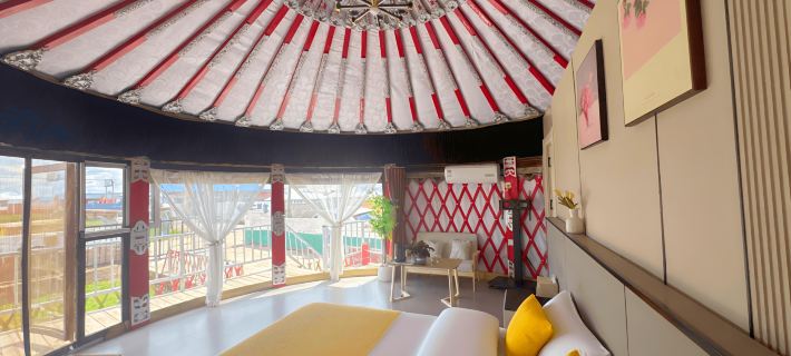 Erguna Heishantou Shengshi Tianyuan Tribe Homestay Các khách sạn ở Ergun