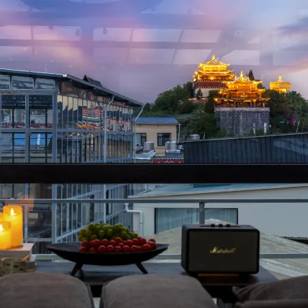 Starry Sea Poetic Retreat  .  Smart AV& Oxygen-Enriched Landscape View Inn