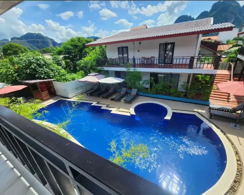 Vangvieng Night Market Resort Hotels near Green Discovery