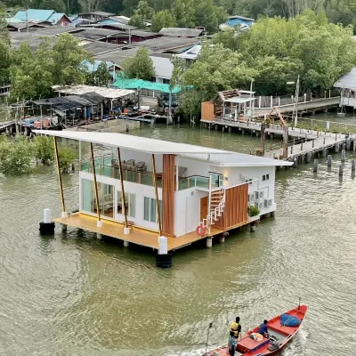 Capt.Juf Private WaterVilla サラナット タマラム寺院周辺のホテル