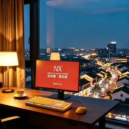 Naixin E-Sports Hotel (Wuxi Sanyang Square Nanchang Street) Отели рядом с достопримечательностью «Храм Nanchan»