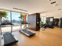 1BR Sea View Apartment near My Khe Beach | King Bed & Sofa Bed - bar