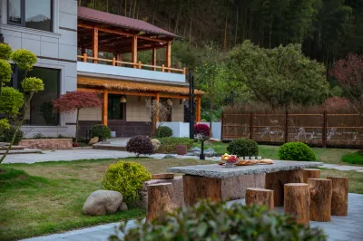 Xixia Shanju Wild Luxury Starry Sky Pool Parent 안지룽산 스포츠 센터 주변 호텔