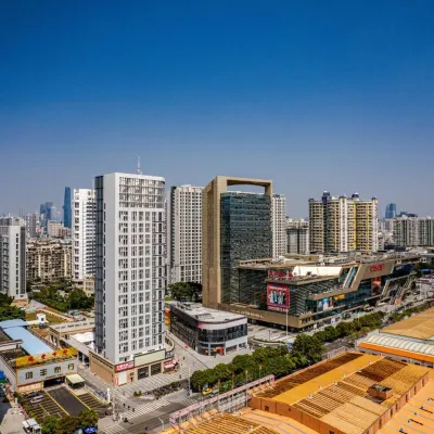 Shengyu Hotel(Guangzhou Tower Pazhou Convention Center Branch) Hotel berhampiran Stesen Datang