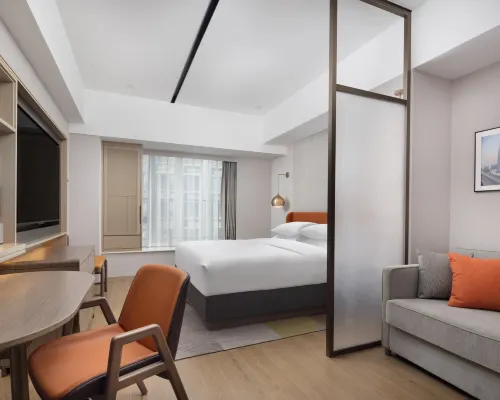 Home2 Suites by Hilton Jinan Tangye Sunac Land Номера Photos