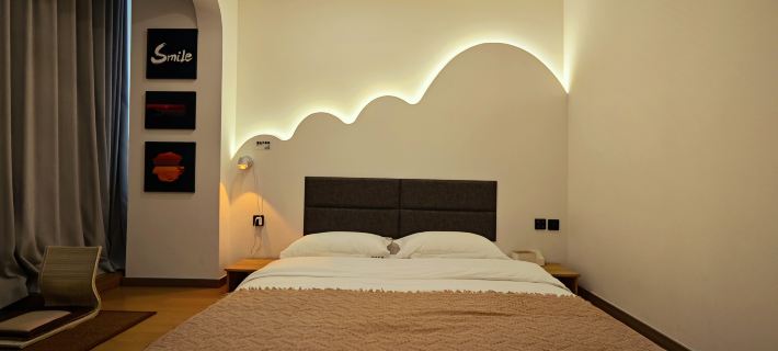 Park she fine arts residential quarters (Wudan Hongyuan building shop) Hotels in Ongniud Banner