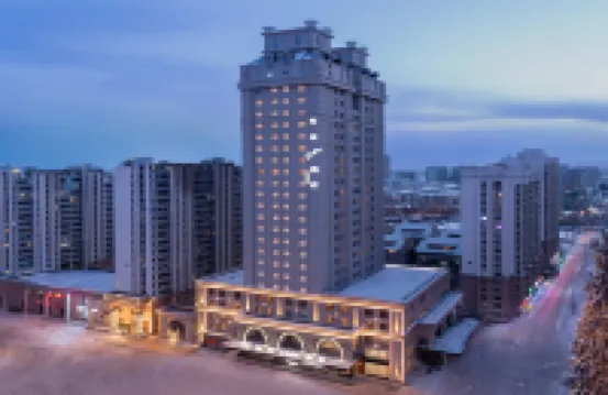 希岸Deluxe酒店（哈爾濱哈西高鐵站萬達廣場店） 鄰近黑龍江護理高等專科學校的酒店