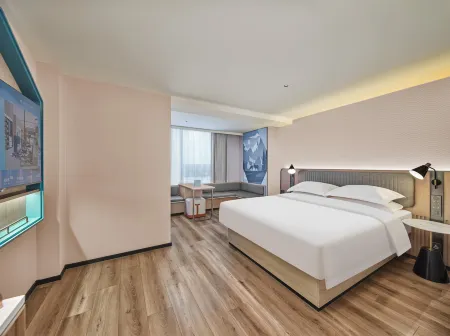 Echarm Hotel (Xi'an Dayan Pagoda, the Grand Tang Mall) Отели рядом с достопримечательностью «Jingyugou Scenic Resort, Xi'an»