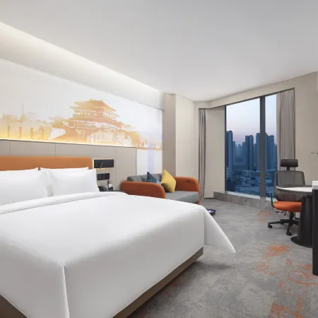 Hampton by Hilton Xi'an High-Tech Zone Zhangba North Road Отели рядом с достопримечательностью «Горячая Источники Большого Цзян»