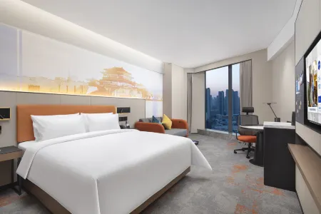 Hampton by Hilton Xi'an High-Tech Zone Zhangba North Road Отели рядом с достопримечательностью «Xi'an Institute Service & Software Science Technology»