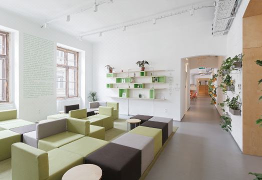 플로 호스텔 부다페스트의 깔끔한 공용 주방 이미지