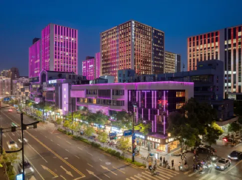 Hangzhou Anyunli Hotel (Huanglong International Center Wensan Road Subway Station) Hotell i Xihu