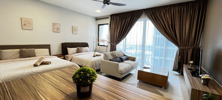 Serene Trefoil Studio-Setia City Mall/SCCC/UiTM/NIH/Peninsula/Tenby シャーアラムのホテル