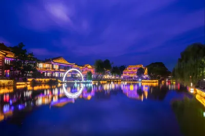 Shuimo Lanting Inn (Inside Taierzhuang Ancient City Scenic Area) Hotel in zona Zaozhuang Technician College Tai'erzhuang Branch